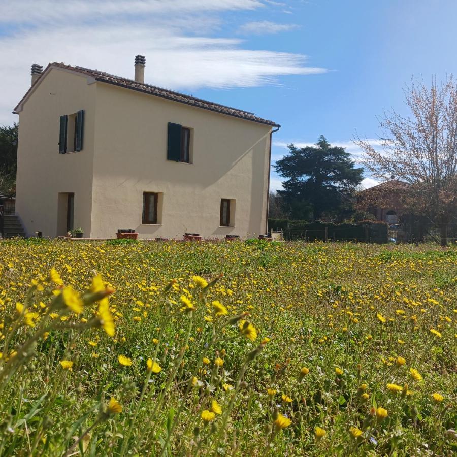 Vila Casa Di Zio Monticiano Exteriér fotografie