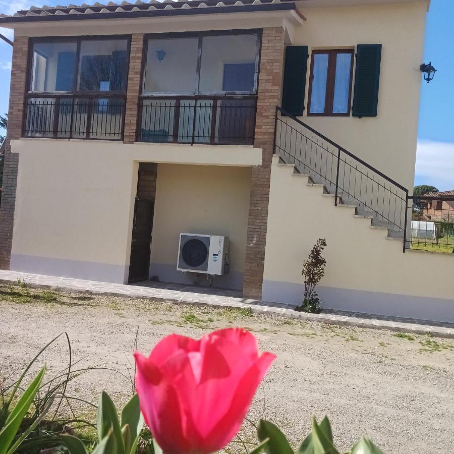 Vila Casa Di Zio Monticiano Exteriér fotografie